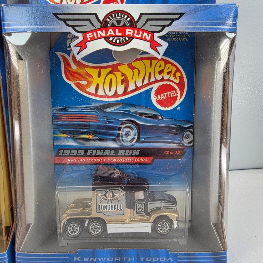 Lot of 3 VTG Hot Wheels 1999 Final Run Pontiac Salsa Tank‎ Truck Kenworth T600A